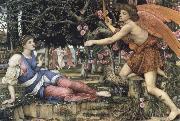 John Roddam Spencer Stanhope Love and the Maiden Spain oil painting artist